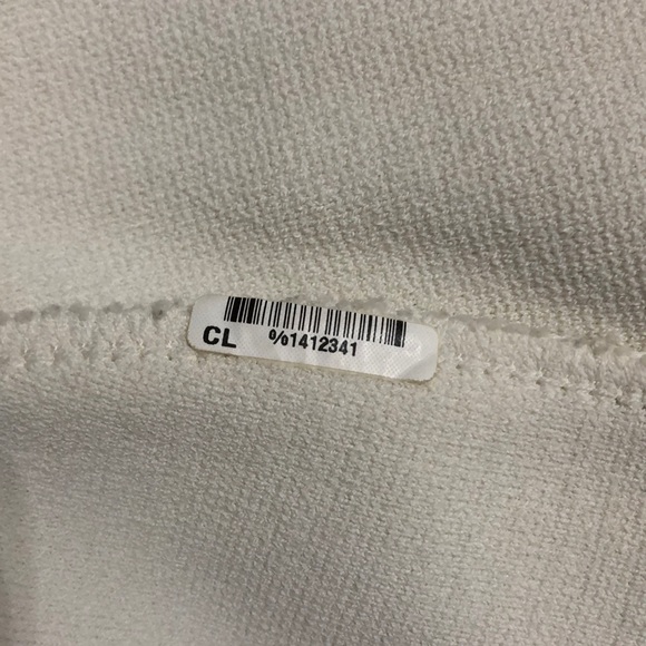 🌺🌺 DOMENICO VACCA  White Jacket Cardigan size 42 🇮🇹 - Picture 9 of 9